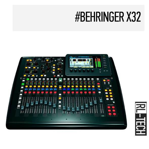 Аренда микшера Behringer x32 compact